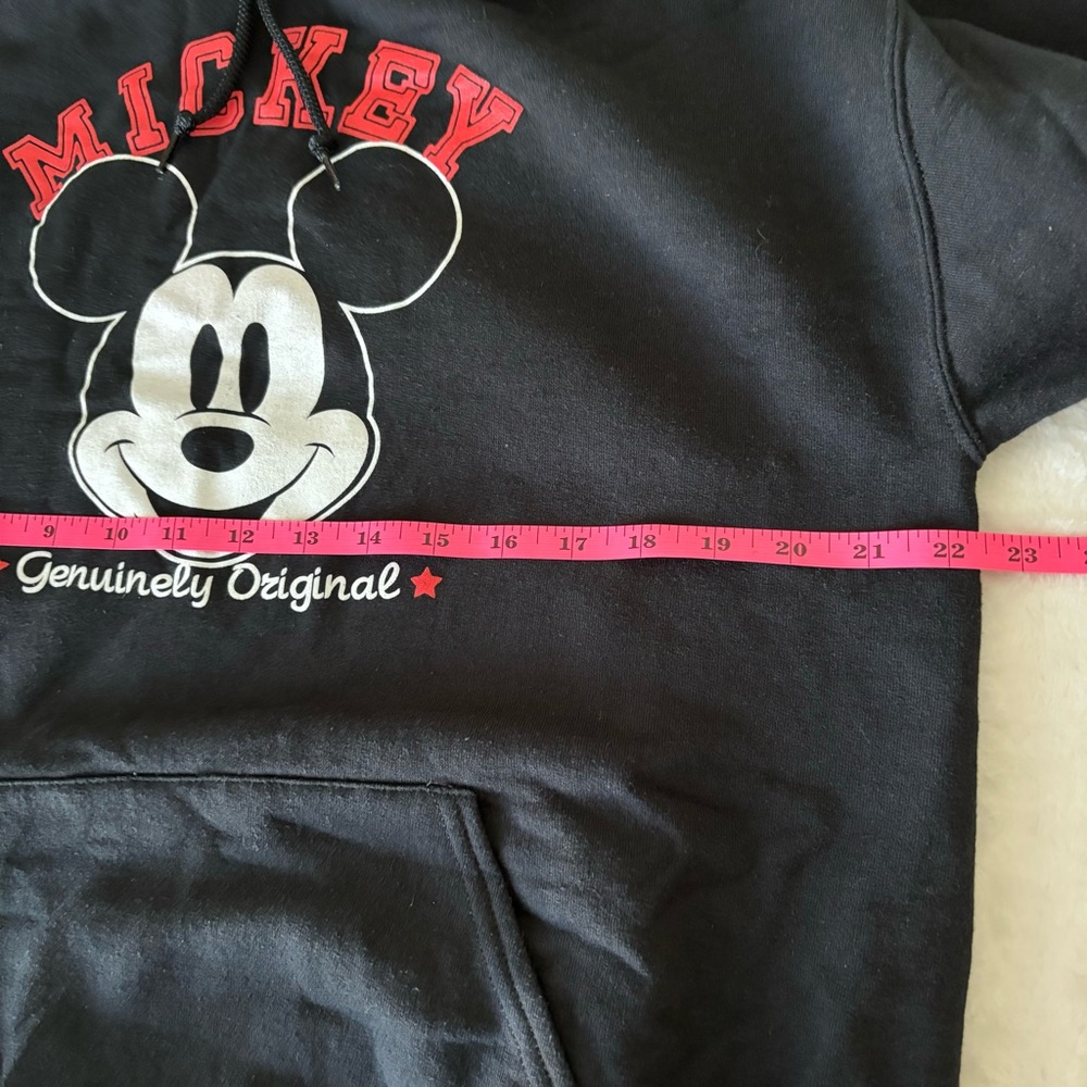 Disney Mickey Mouse Genuinely Original Pullover Hoodie, Black size M - Picture 6 of 7